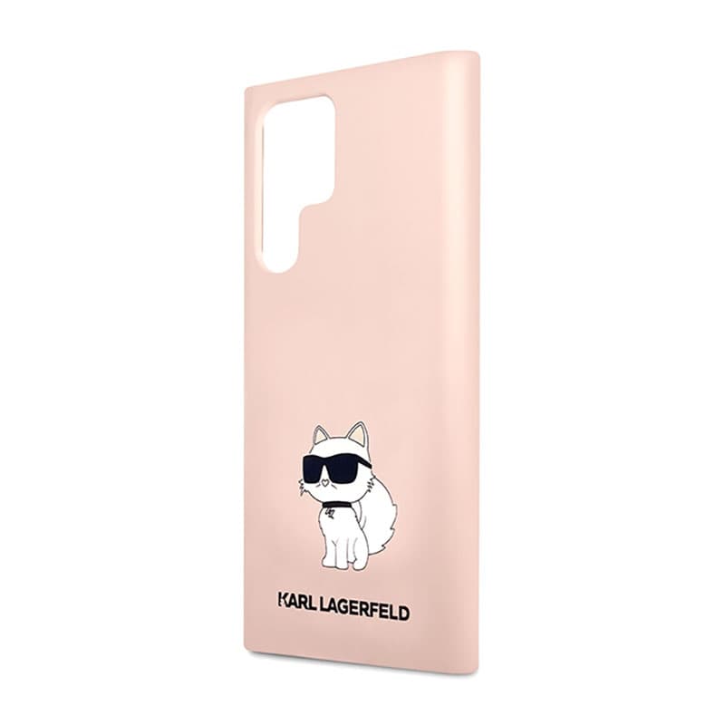 Karl Lagerfeld Silicone NFT Choupette - Case for Samsung Galaxy S23 Ultra (Pink) 6
