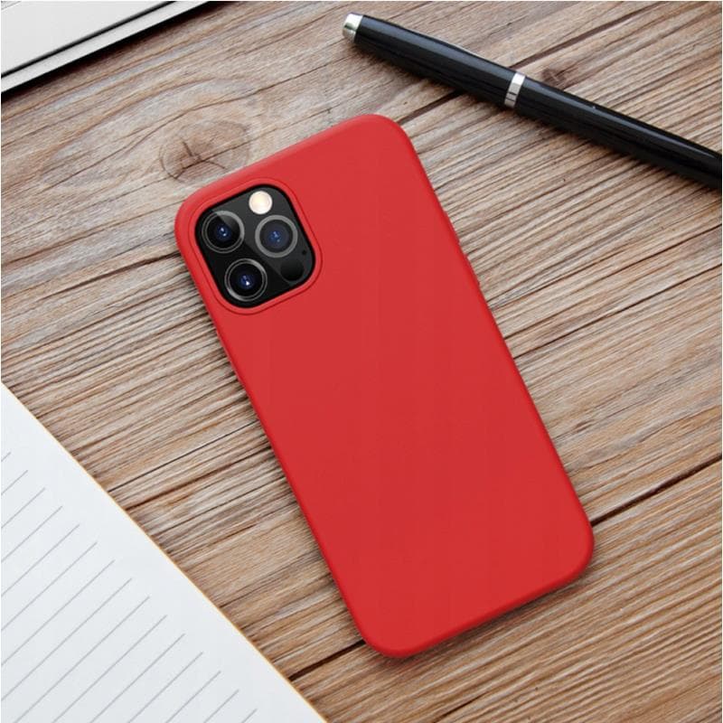 Nillkin Flex Pure Pro Magnetic - Case for Apple iPhone 12 Pro Max (Red) 6
