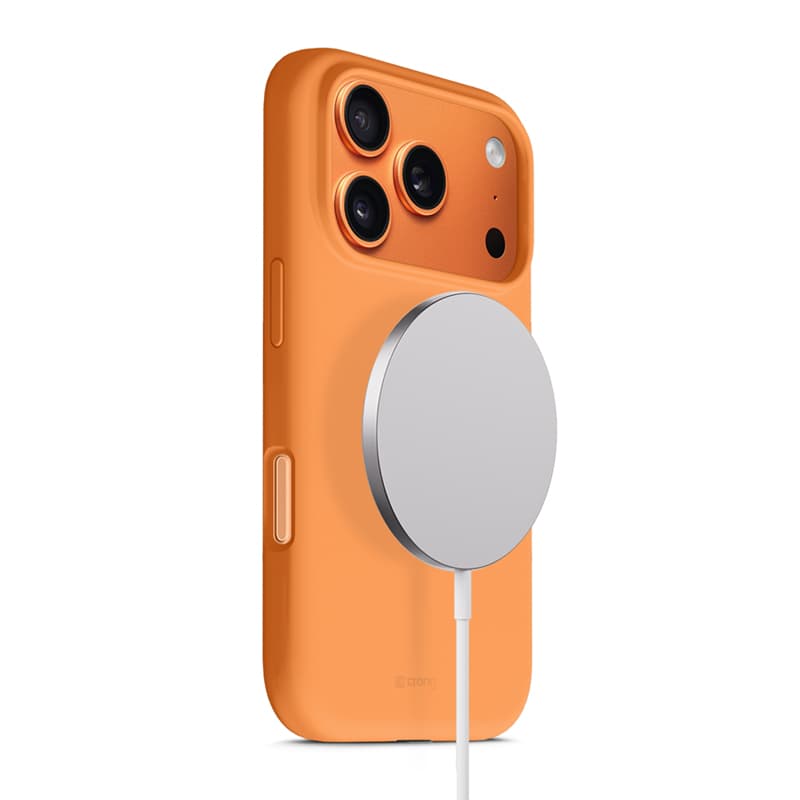 Crong Color Cover Magnetic - MagSafe iPhone 17 Pro Case (Orange) 1