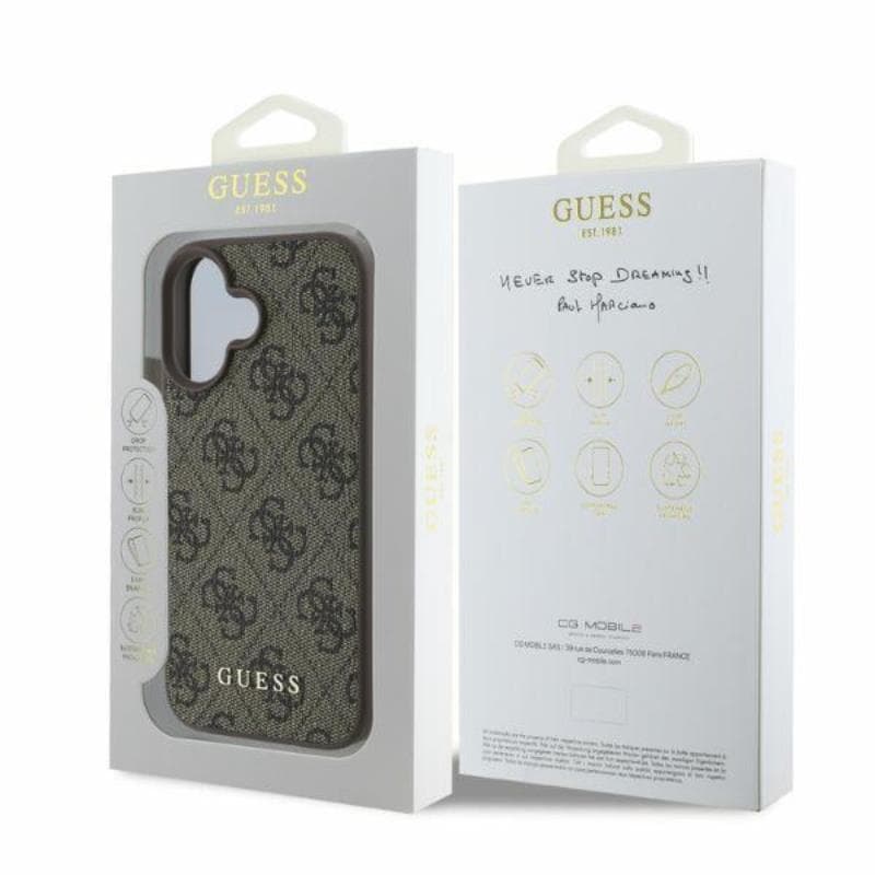Guess 4G Classic - Case iPhone 16 (brown) 5