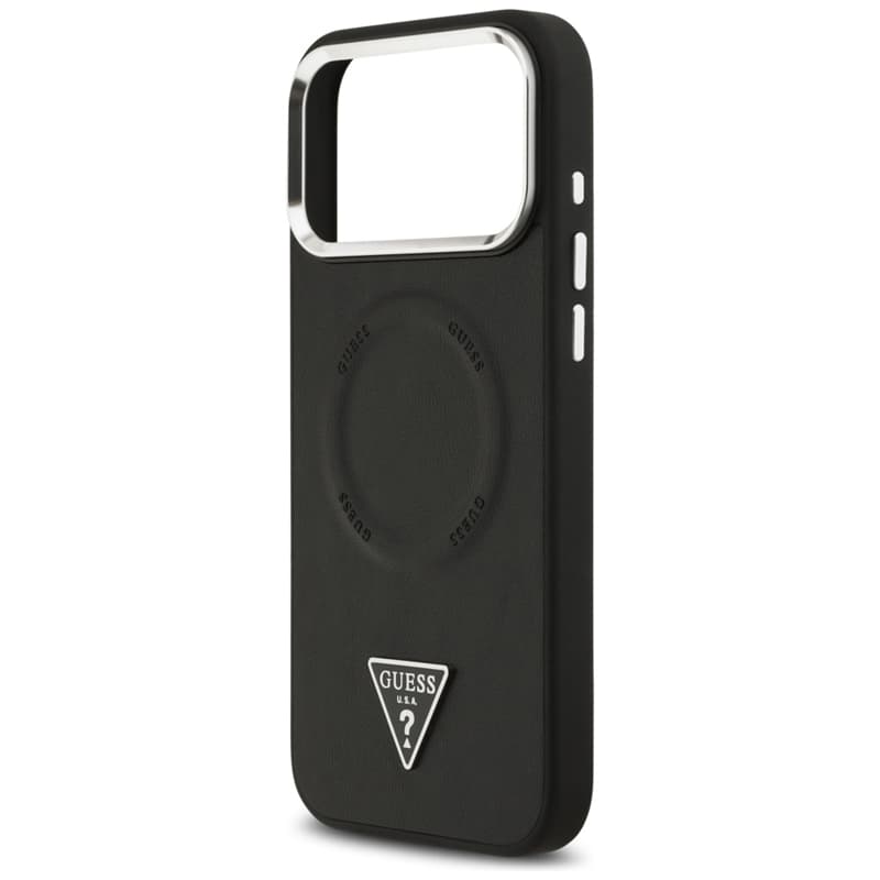 Guess Triangle Logo MagSafe - Case iPhone 17 Pro Max (Black) 6