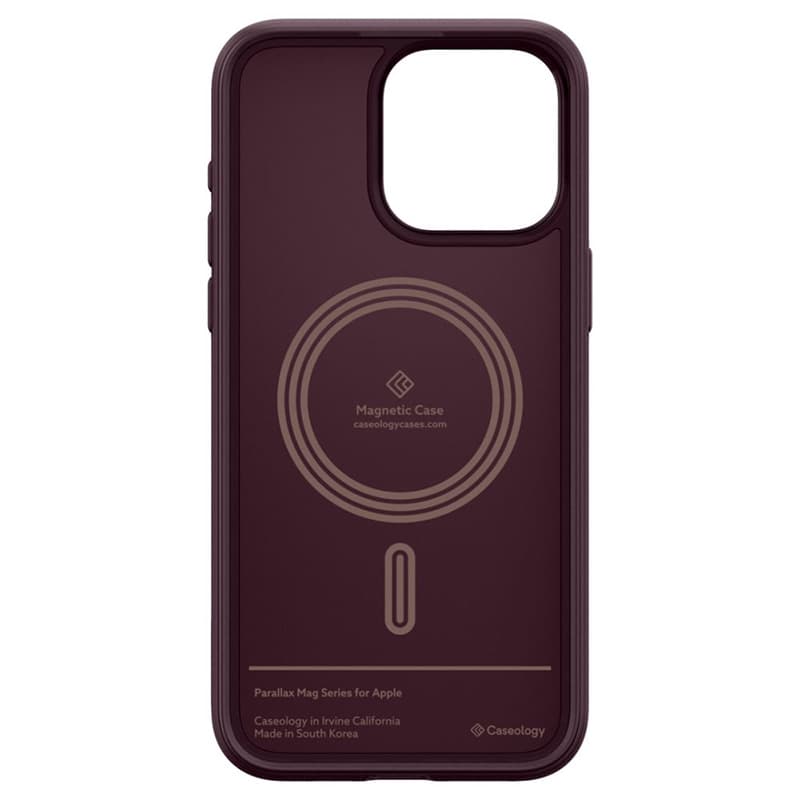 Spigen Caseology Parallax Mag MagSafe - Case for iPhone 15 Pro (Burgundy) 3