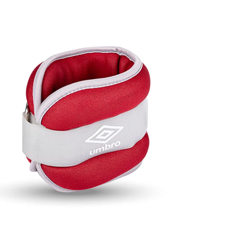 Umbro - Ankle and wrist weights 2x1 kg (Red) 2