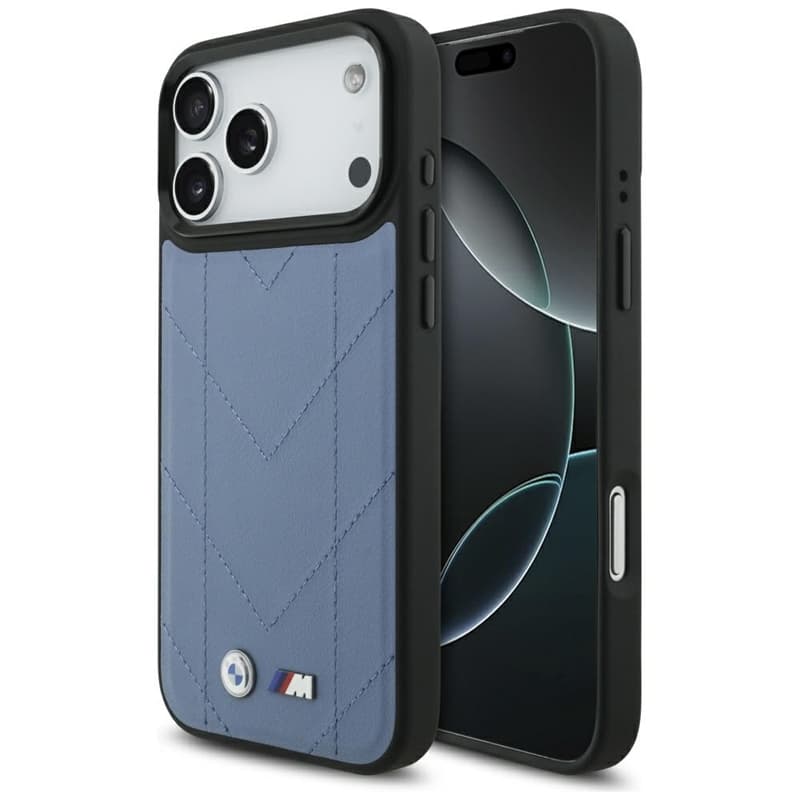 BMW M Quilted Logo MagSafe - iPhone 17 Pro Max Case (Blue) 1