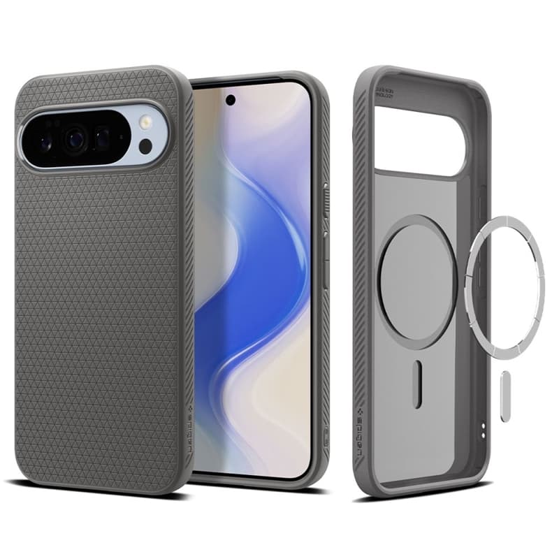 Spigen Liquid Air Mag MagSafe - Case for Google Pixel 10 Pro XL (Marble Grey)