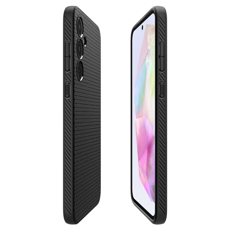 Spigen Liquid Air - Case for Samsung Galaxy A35 5G (Matte Black) 7