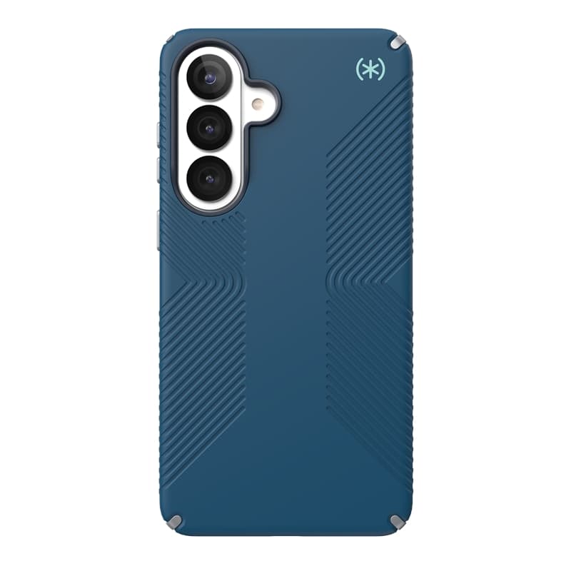 Speck Presidio2 Grip Magnet - Samsung Galaxy S26+ MagSafe Case (Deep Sea/Silver Metallic/Spell Blue) 8