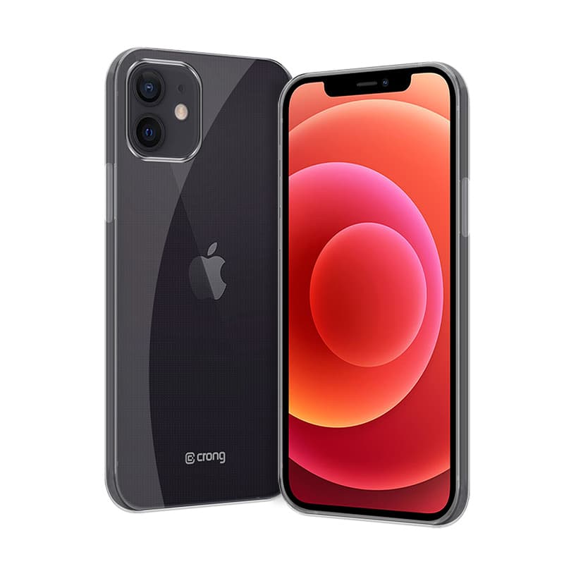 Crong Crystal Slim Cover - iPhone 12 / iPhone 12 Pro Case (Transparent) 3