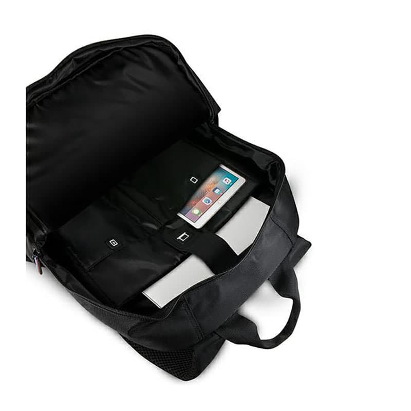 BMW Carbon Red Stripe - Notebook backpack 16" (Black) 4