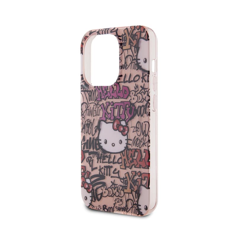 Hello Kitty IML Tags Graffiti - iPhone 14 Pro Max case (pink) 6