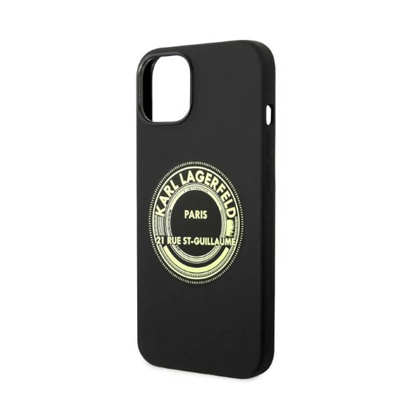 Karl Lagerfeld Silicone RSG - Case for iPhone 14 Plus (Black) 6