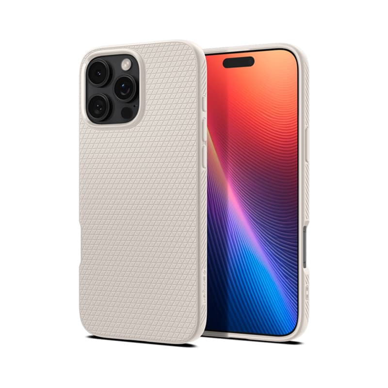 Spigen Liquid Air - Case for iPhone 16 Pro Max (Natural Titanium)