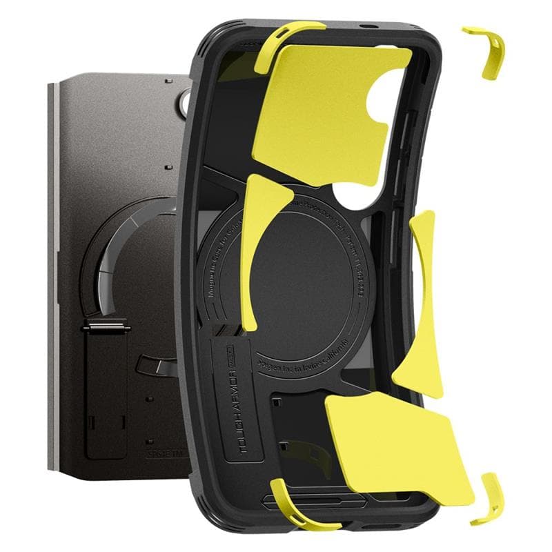 Spigen Tough Armor MagSafe - Case for Samsung Galaxy S25 (Black) 7