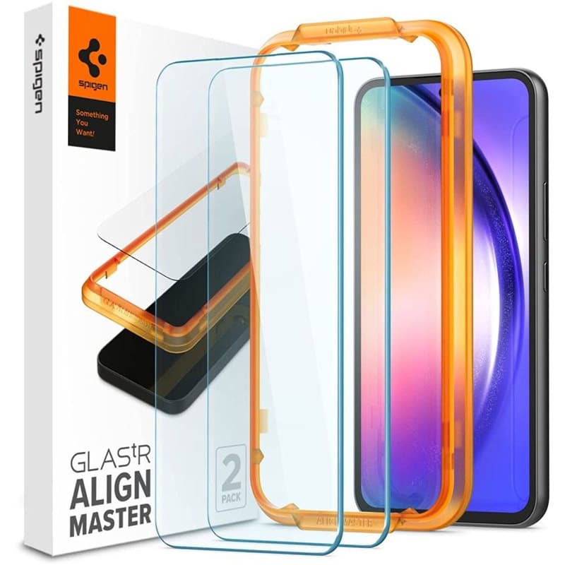 Spigen Alm Glas.TR 2-Pack - Tempered Glass  Samsung Galaxy A54 5G (Clear)