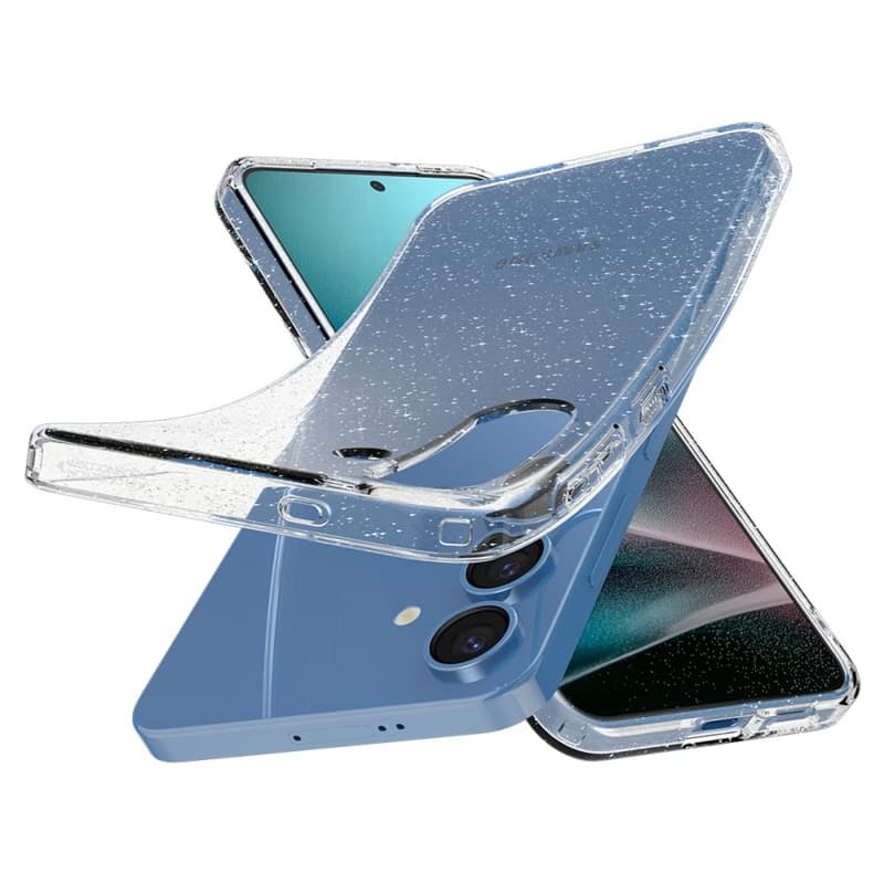 Spigen Liquid Crystal Glitter - Case for Samsung Galaxy S25+ (Transparent) 5