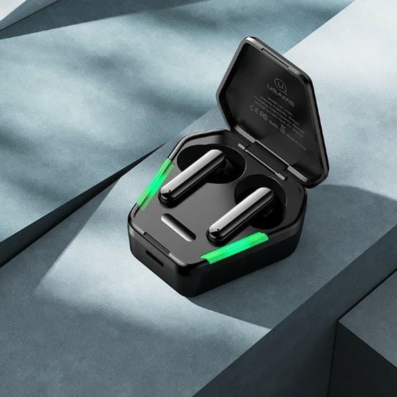 USAMS JY Series - Bluetooth 5.0 TWS headphones + charging case (Black) 2