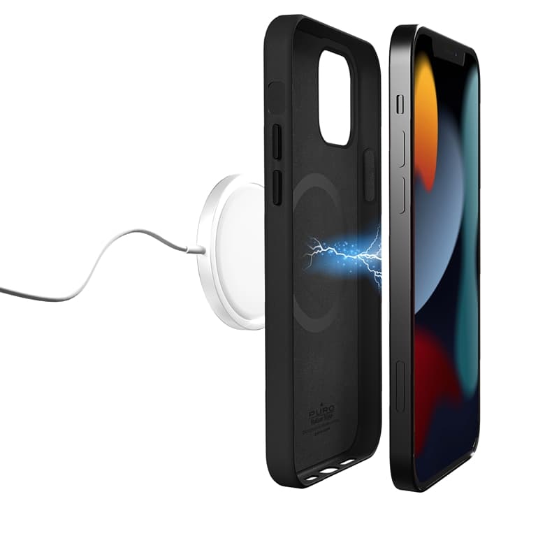 PURO SKYMAG - Case for iPhone 13 Pro Max Made for MagSafe (Black)