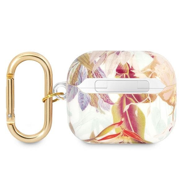 Guess Flower Strap – Cover for Airpods 3 (Purple) 2
