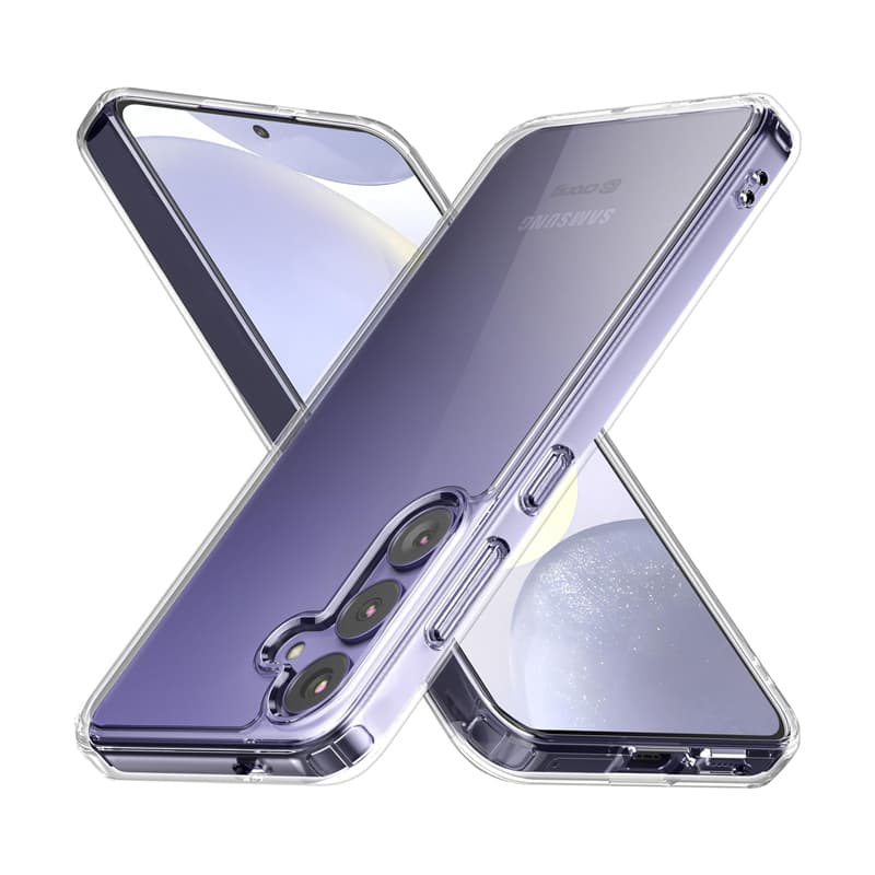 Crong Crystal Shield Cover - Samsung Galaxy S24+ Case (Transparent)