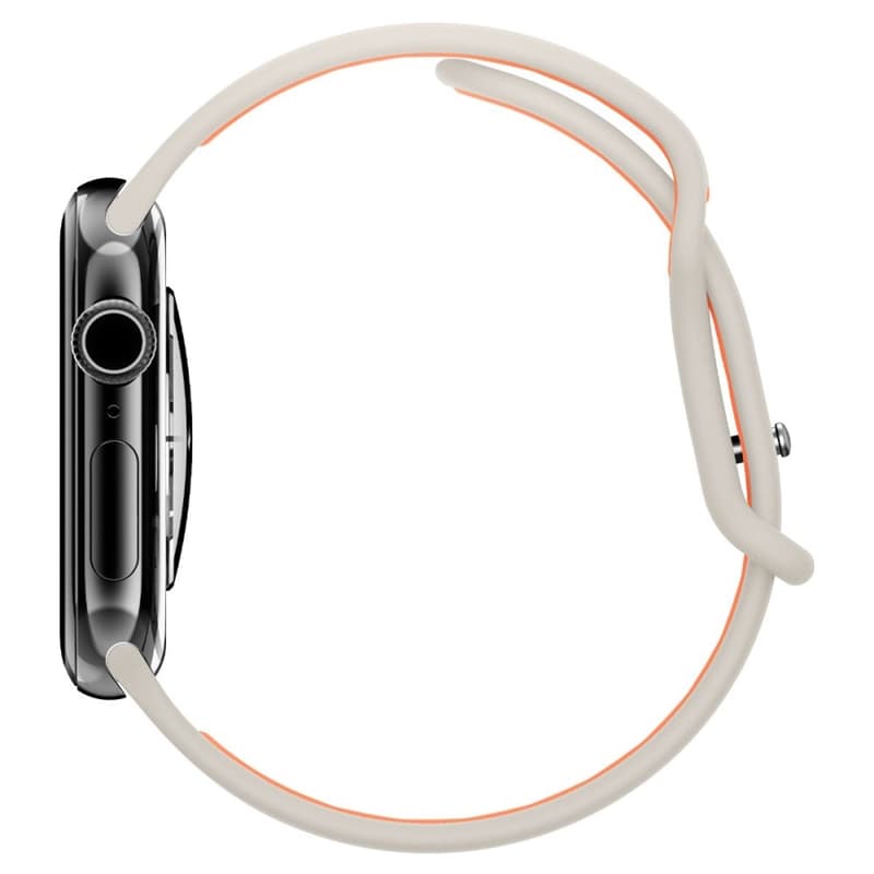 Spigen Nano Pop - Strap for Apple Watch 44/45/46/49 mm (Orange Beige) 4