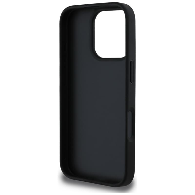 Guess Grained Big 4G Logo Small Classic Logo - Case for iPhone 16 Pro Max (black) 7