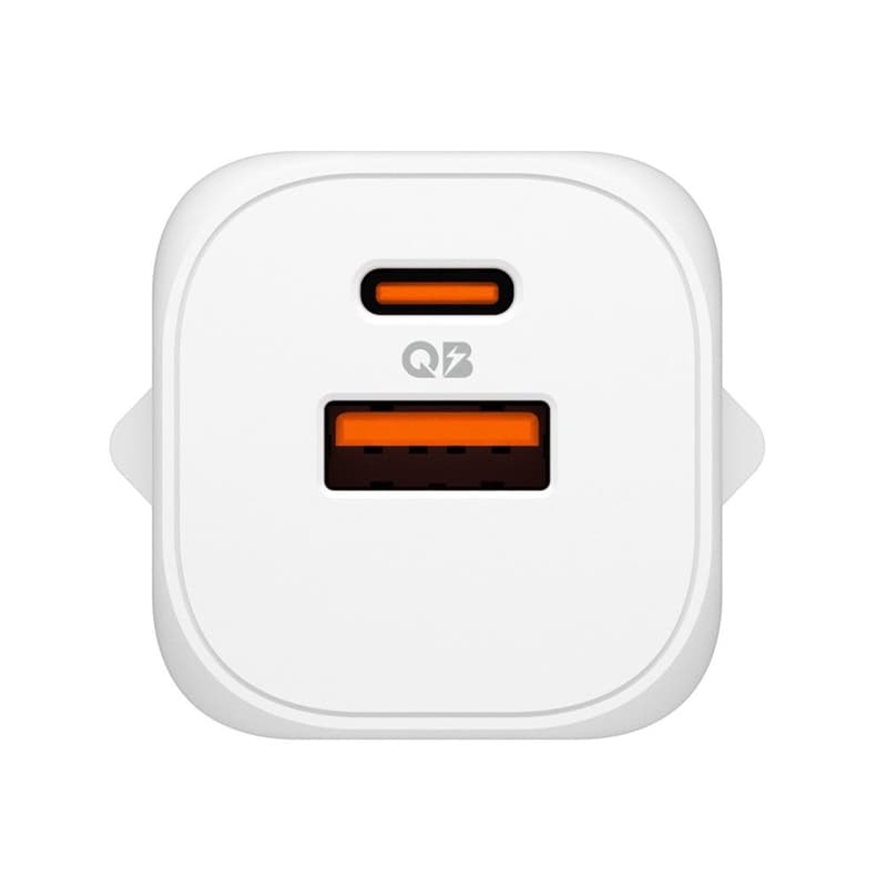 Spigen Essential EE352EU GaN Pro - USB-C + USB-A 35W Wall Charger (White) 2