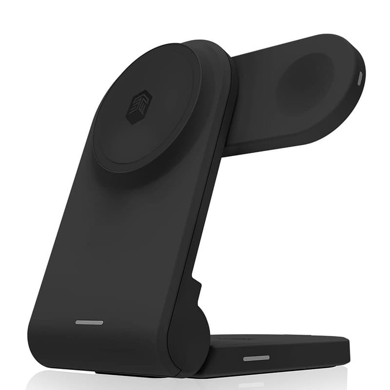 STM ChargeTree MAG - 3-in-1 mobile wireless charger with MagSafe (black) 2