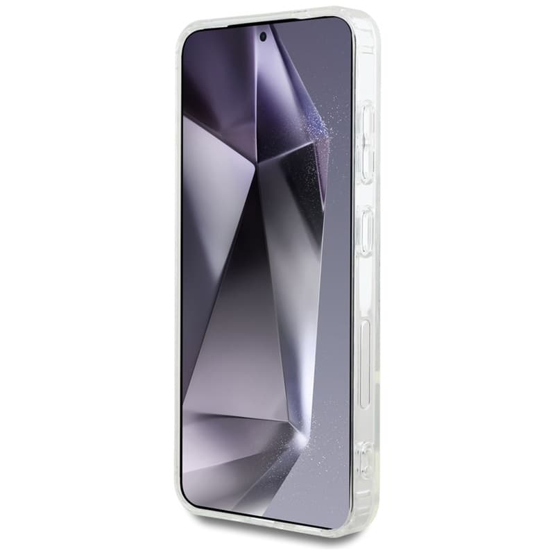 Karl Lagerfeld Rhinestones Karl Head Logo - Case for Samsung Galaxy S25 (Transparent) 5
