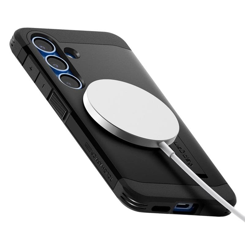 Spigen Tough Armor MagSafe - Case for Samsung Galaxy S25 (Black) 8