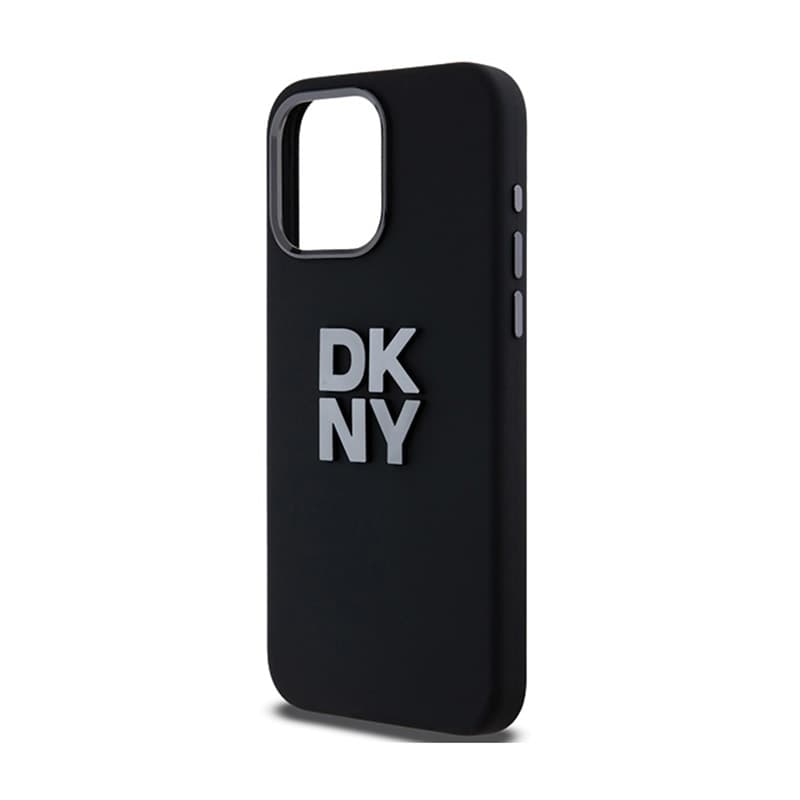 DKNY Liquid Silicone Metal Logo - Case for iPhone 15 Pro Max (black) 6