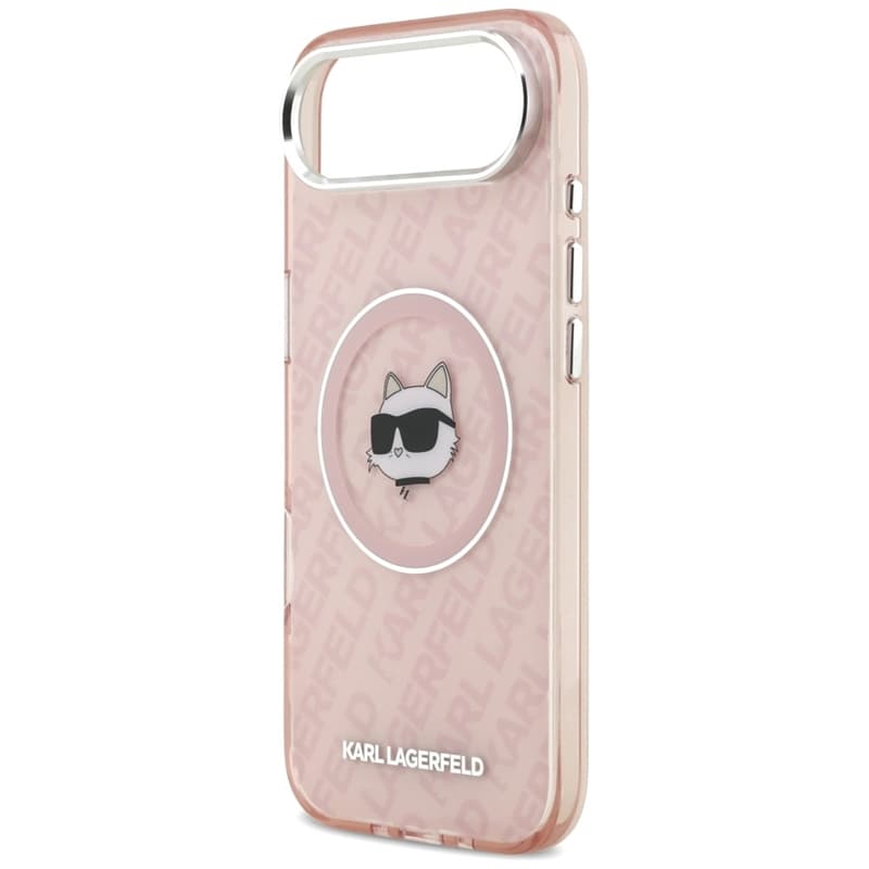 Karl Lagerfeld IML Choupette Head Logo MagSafe - Case iPhone Air (Pink) 6