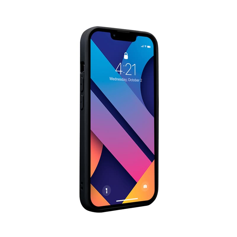 Crong Clear Cover - Case for iPhone 13 Pro Max (Black) 4