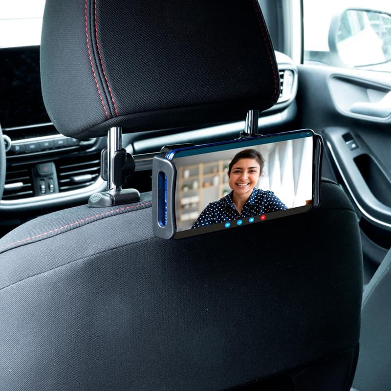 Dunlop - Car headrest holder for smartphone / tablet 12-21 cm 8