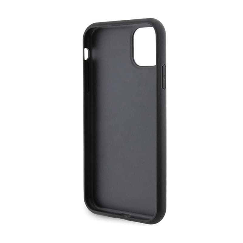 Karl Lagerfeld Gripstand Saffiano Karl & Choupette Pins - iPhone 11 Case (black) 7