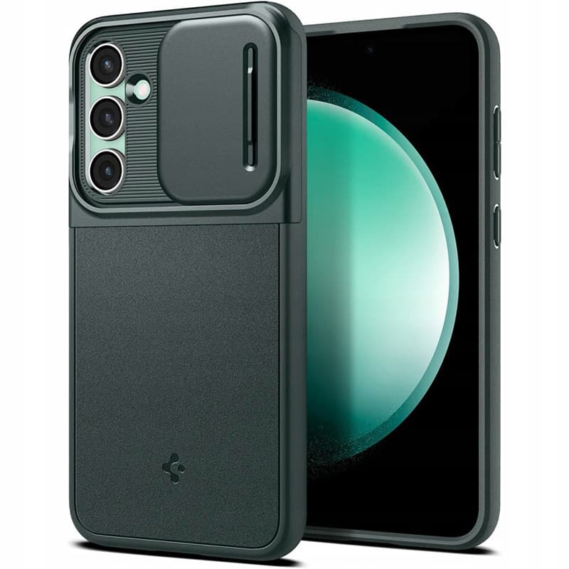 Spigen Optik Armor - Case for Samsung Galaxy S23 FE (Abyss Green)