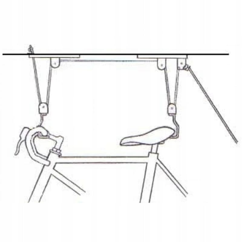 Dunlop - Bicycle hanger / ceiling mount 3