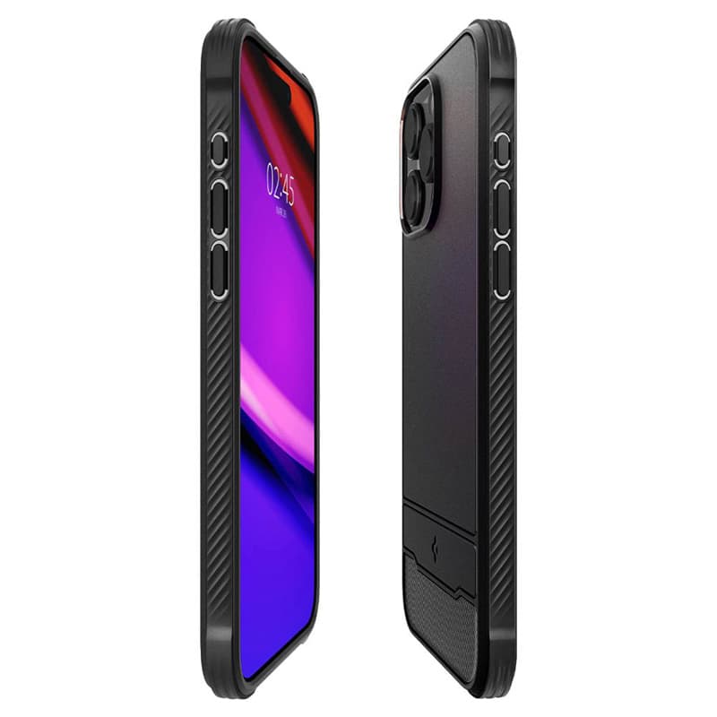 Spigen Rugged Armor Mag MagSafe - Case for iPhone 15 Pro Max (Matte Black) 8