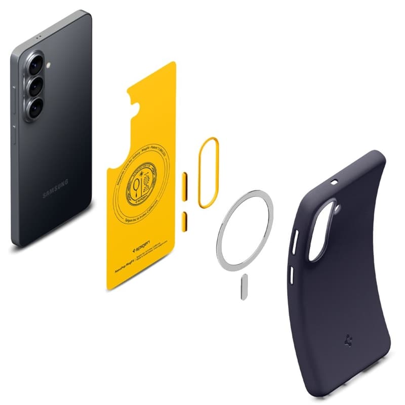 Spigen Nano Pop Mag MagSafe - Case for Samsung Galaxy S26 (Blueberry Navy) 6