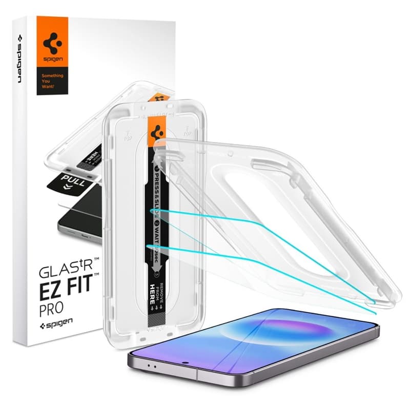 Spigen GLAS.TR EZ Fit Pro 2-Pack - Tempered Glass for Samsung Galaxy A57 5G (2 pcs)