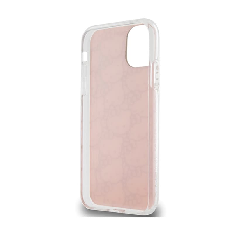 Hello Kitty IML Gradient Electrop Crowded Kitty Head - iPhone 11 Case (pink) 7