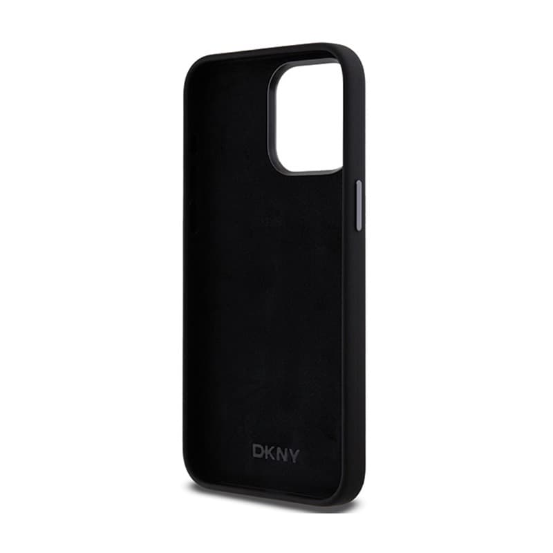 DKNY Liquid Silicone Metal Logo - Case for iPhone 15 Pro Max (black) 7