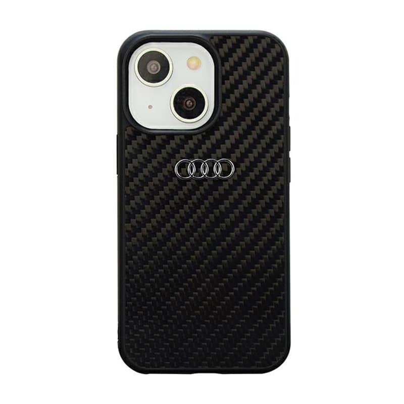 Audi Carbon Fiber - Case for iPhone 14 (Black) 1