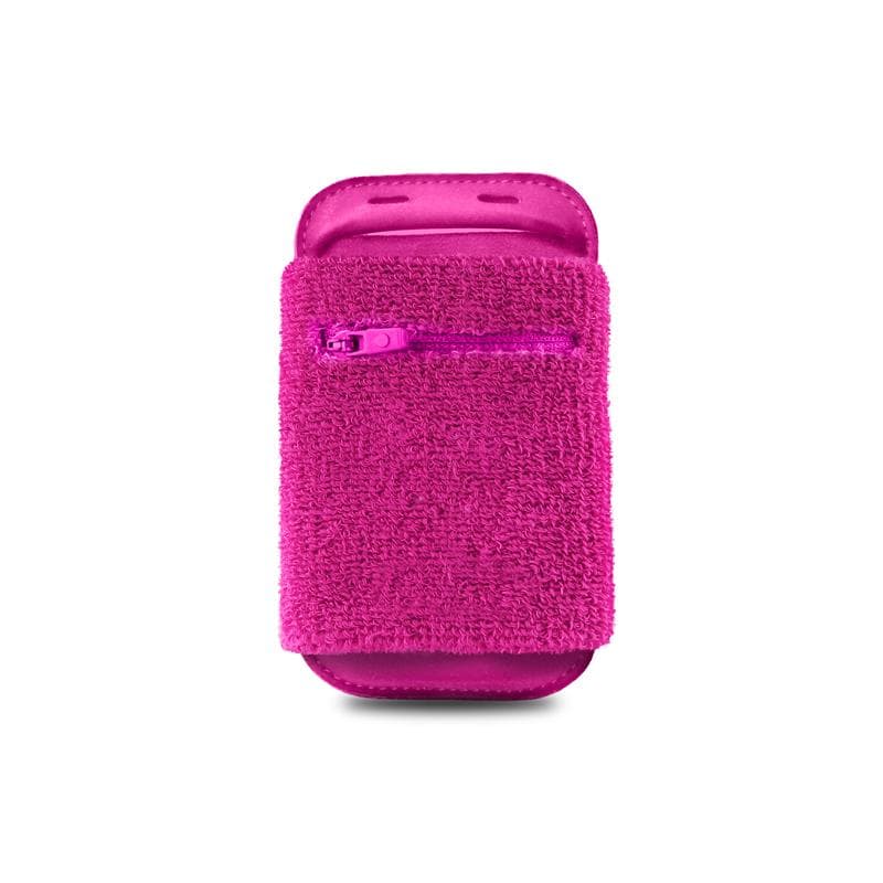 PURO Running Band - Universal running band for smartphones max 4.3 "+ key pocket (pink) 3