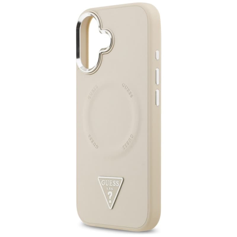 Guess Triangle Logo MagSafe - Case iPhone 17 (Beige) 6