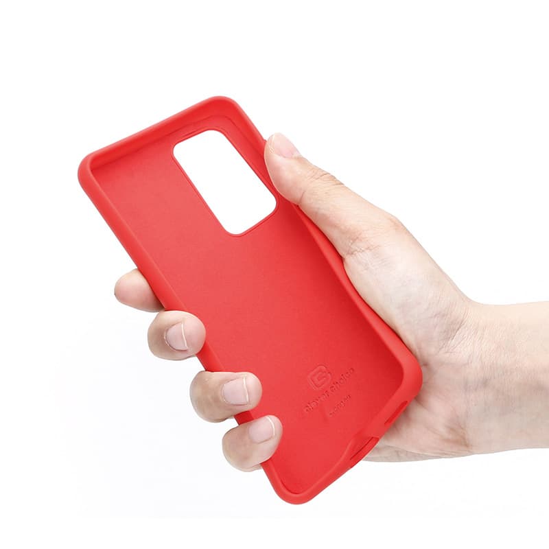 Crong Color Cover - Huawei P40 Case (Red) 7