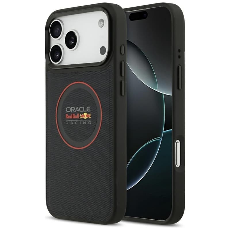 Red Bull Meshed Red Ring & Metal Buttons MagSafe - iPhone 17 Pro Max Case (Navy Blue) 1