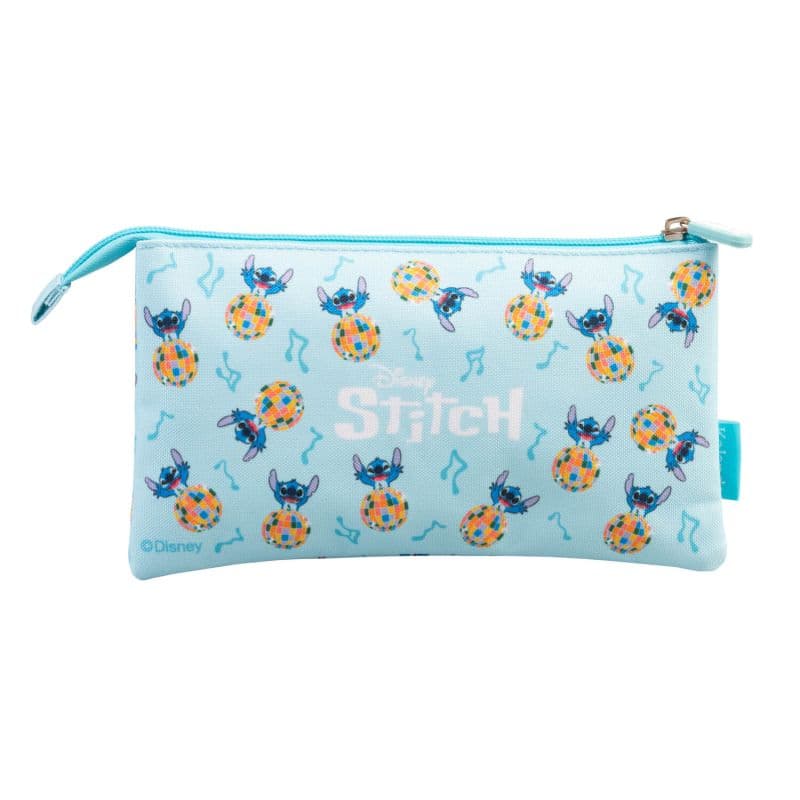 Disney Stitch - 3-compartment pencil case from the Waves collection 2