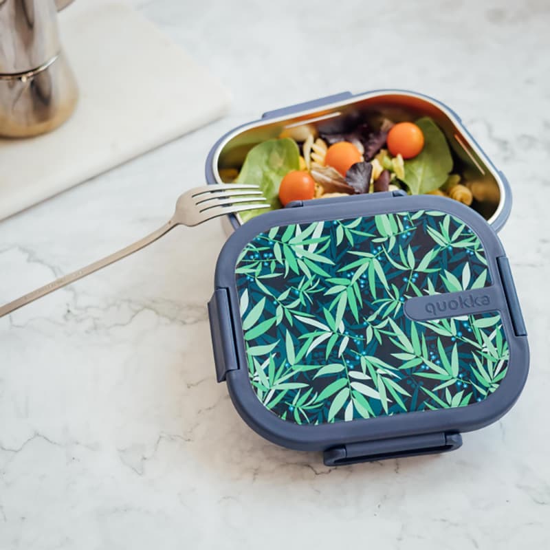 Quokka Kai - Stainless Steel Food Container/Lunchbox (Blueberry) 2