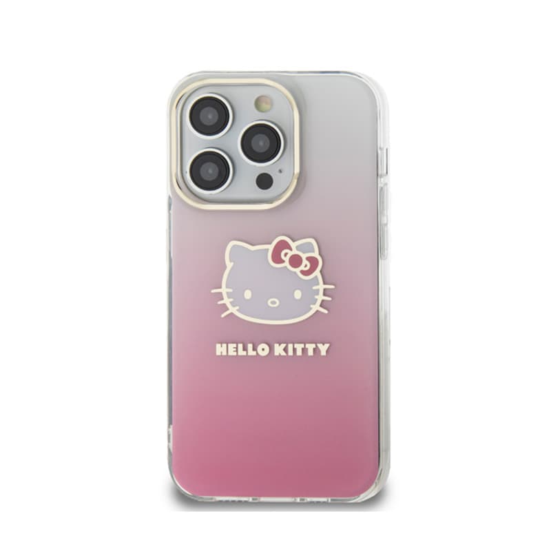 Hello Kitty IML Gradient Electrop Kitty Head - Case iPhone 15 Pro (pink) 3