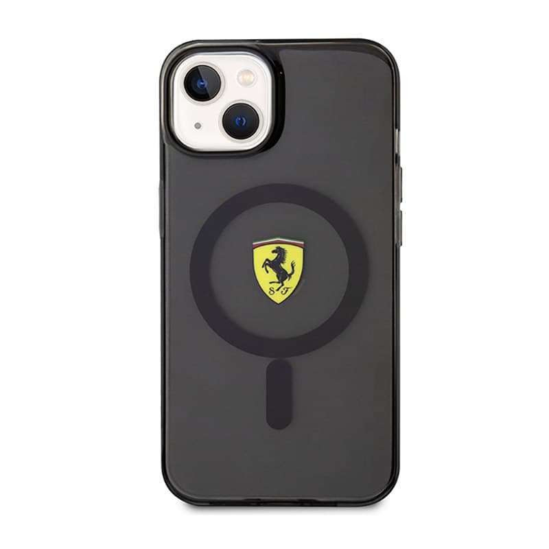 Ferrari Translucent MagSafe - Case for iPhone 14 (Black) 3
